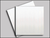 Plaque de plexiglas blanc opaque