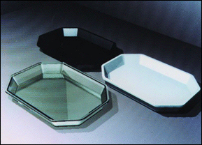 Materiel boulangerie: plateau hexagonal en plexiglas